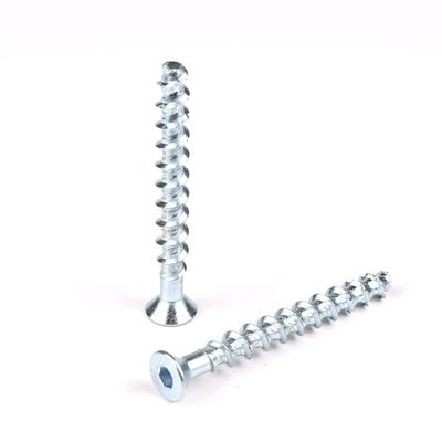 SUS410/SUS410 SUS304/10B21/1022 Шестеренковый розетка Csk голова бетонный винт для бетонного здания