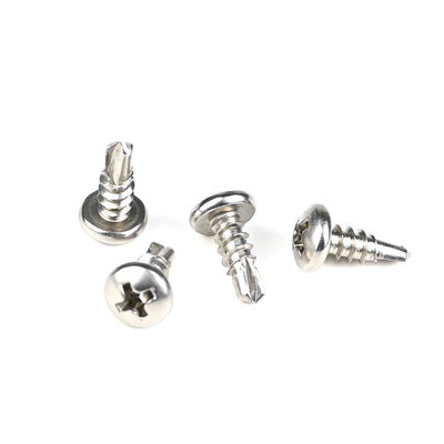 Цинковая обработка из нержавеющей стали Phillips Pan Head Self Drilling Screw для металла