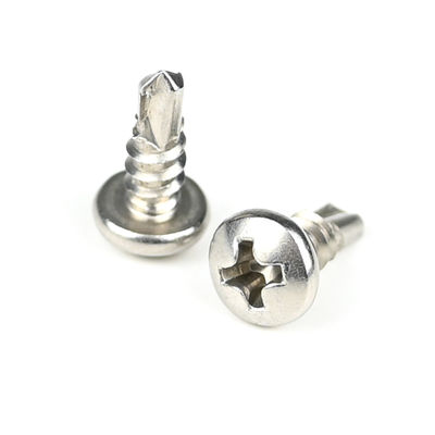 Цинковая обработка из нержавеющей стали Phillips Pan Head Self Drilling Screw для металла