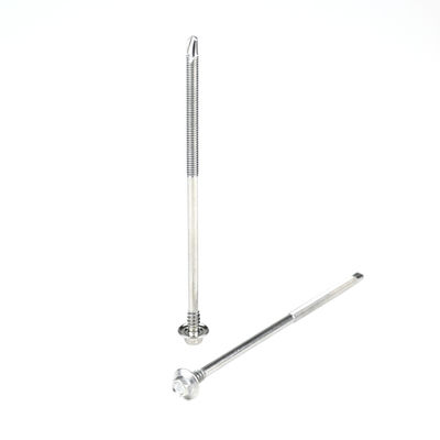 Ruspert Finish 5.5x140mm 410 SS Шестоугольная голова самосверляющий винт для крышевой изоляции