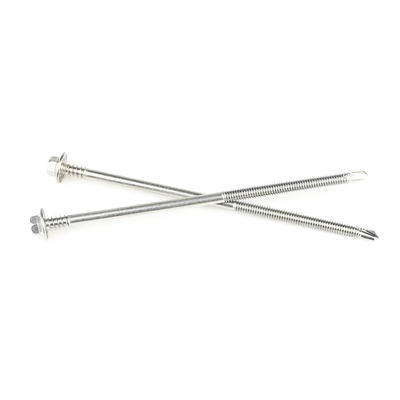 Ruspert Finish 5.5x140mm 410 SS Шестоугольная голова самосверляющий винт для крышевой изоляции