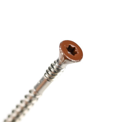 Простая отделка из нержавеющей стали Countersunk Torx Head Double Thread Drywall Screw для фиксации