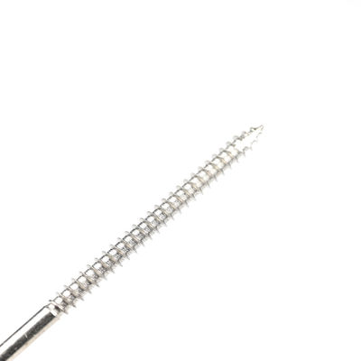 Sus304 Нержавеющая сталь Шестоугольная розетка Голова труба деревянные винты 150 мм деревянные винты