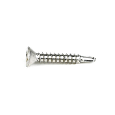 Стальной Phillips Cross Recess Countersunk Flat Head Self Drilling Screw для крепления металла