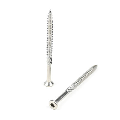 410 Нержавеющая сталь деревянные винты 60 мм Torx Countersunk для деревянной террасы палубы тип 17