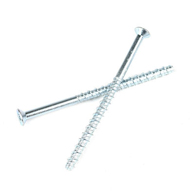Плоская голова углеродистая сталь цинковая Torx Countersunk Masonry винт бетонный якорь болт