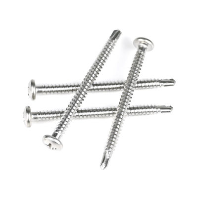 Цинк Окончание Phillips Cross Recess Pan Head Нержавеющая сталь самосверлительная сверляльная винт