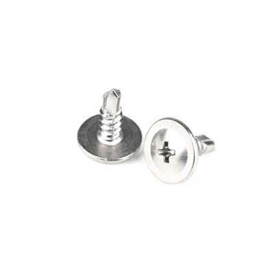 Метрическая головка вафеля из нержавеющей стали Phillips самосверляющие винты Ss410 Parafusos для металла