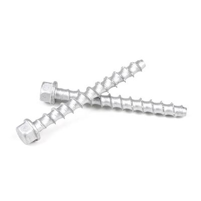 GB Standard High Strength M6 Hex Flange Head Blockwork Бетонные винты для блоков для архитектуры