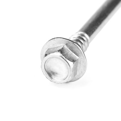 Цинковая отделка 6.3x230 мм Двойной нить Phillips Cross Recess Hex Washer Самосверлительный винт