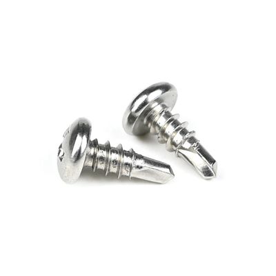 Поддержка на заказ Чёрный Phillips Cross Recessed Pan Head Sus 304 Самосверлительные винты 3,5x10 мм