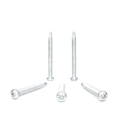 Черно покрытый би-металл 304 из нержавеющей стали Pan Head Torx Self Drill Screw для кровельных покрытий