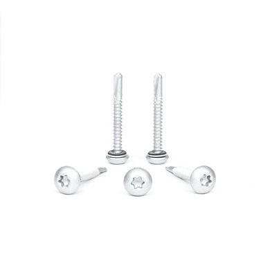 Голова вафли стиль самосверлительный винт Sus410 нержавеющей стали ЦИНК закончить самосверливание