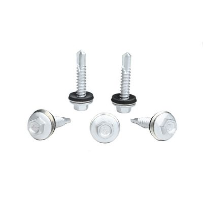 100% QC проверенный Phillips Cross Recess Hex Flanges Head Самосверлительный буровой винт