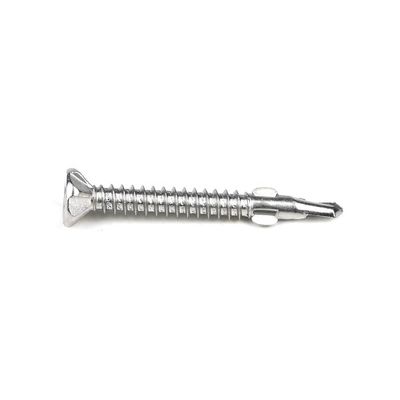 SUS410 Flat Phillips Head Self Tapping Self Drilling Screw Wing Tek Screw с ножками 4.2х38