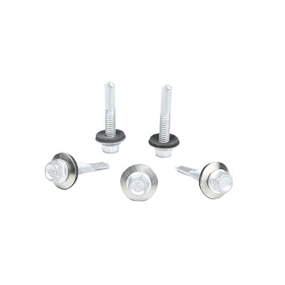 SS410 Нержавеющая сталь шестеренковые головки самосверляющие винты металл тек