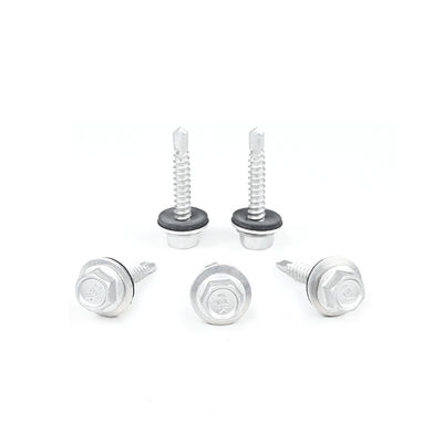 410 Hex Flange Coating 5.5x25mm Самосверливающийся Tek винт для стенной облицовки