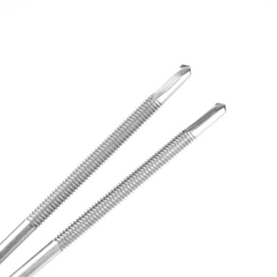 Нержавеющая сталь шестеренная головка стиральной машины самосверляющий винт для сэндвич-панели из роквулы 5,5x243 мм