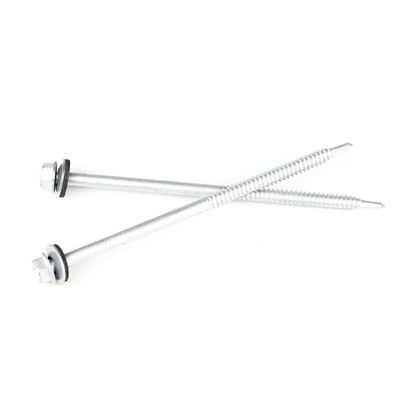 Нержавеющая сталь шестеренковый головой самосверлительный винт 6.3x130 для стенной изоляции сэндвич панель