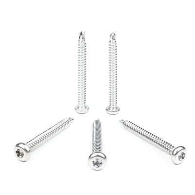 Простая 6.3x55 SUS410 Pan Torx Star Screw Нержавеющая сталь кнопка голова для крыши Epdm мембраны