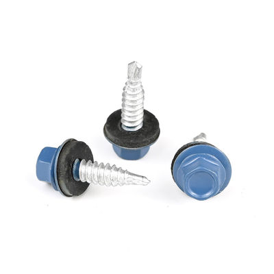 Метрические устойчивые к коррозии биметалловые шестигранные винты 6.3x22 для солнечных кронштейнов