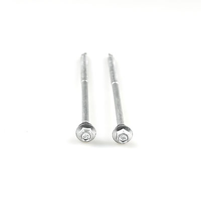 Шруб для самосверливания с шестиглавой головой для кровельной металлической системы измерений с покрытием из цинкового сплава