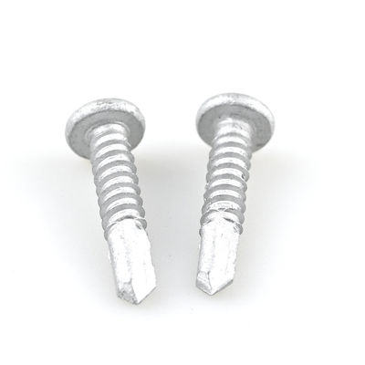 Цинковый сплав покрытый 5.5x25 Phillips Pan Head биметальный крышный винт для крышного углового скоба