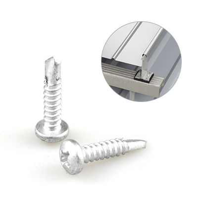 Метрический Ruspert покрытие биметаллический самосверливающий винт 4.2x19 мм для стальной рамы и Purlin