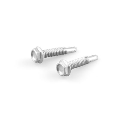 Стандартное покрытие 4.8x25 шестеренный фланц биметалл из нержавеющей стали шестеренная голова самосверлительные винты для стальных рамочных соединений