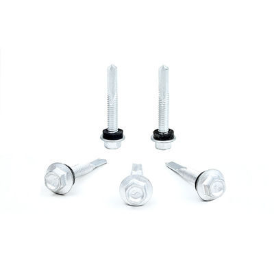 Винт для самосверления цветных металлических плиток 5.5x38 с покрытием из нержавеющей стали и цинкового сплава