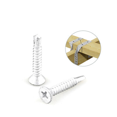 4.2x25 биметалл из нержавеющей стали плоская голова крестообразный вставленный винт для деревянной плинты фиксированный