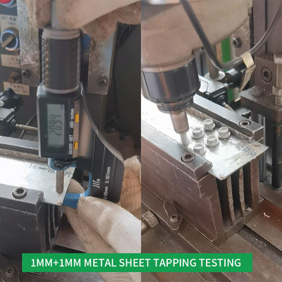 Металлический винт HEX для сшивания 1 мм 1 мм металлической пластины в биметалле из нержавеющей стали