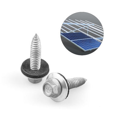 Система измерения INCH 6x25 шестеренковой фланцевой самонакопительный винт для солнечных кронштейнов